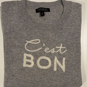 Banana Republic Gray Crewneck Sweater
